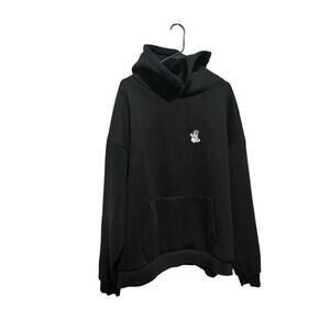 Saint Javelin Hoodie Pullover Black Sweater. Size XL Men's Embroidered Ukraine